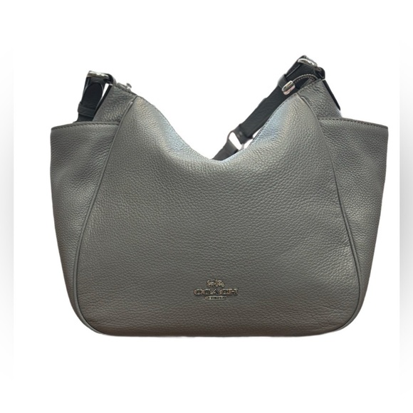 Coach bag, grey leather in excellent condition! - Picture 1 of 12